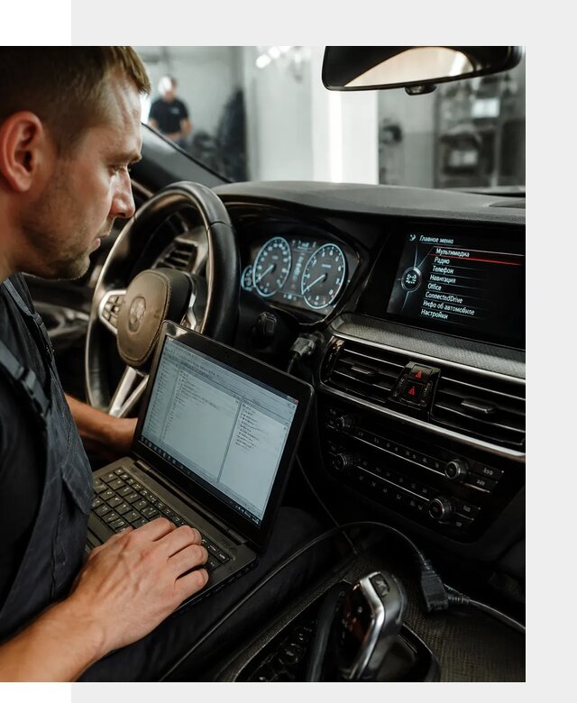 Русификация приборной панели BMW для авто в Люберцах от компании
