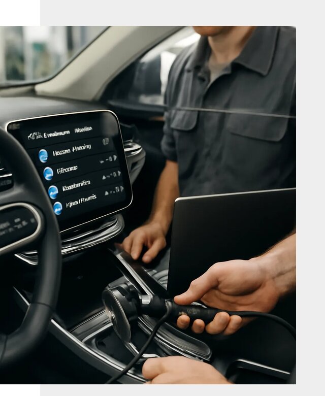Установка приложений Geely для мультимедиа автомобиля в Люберцах