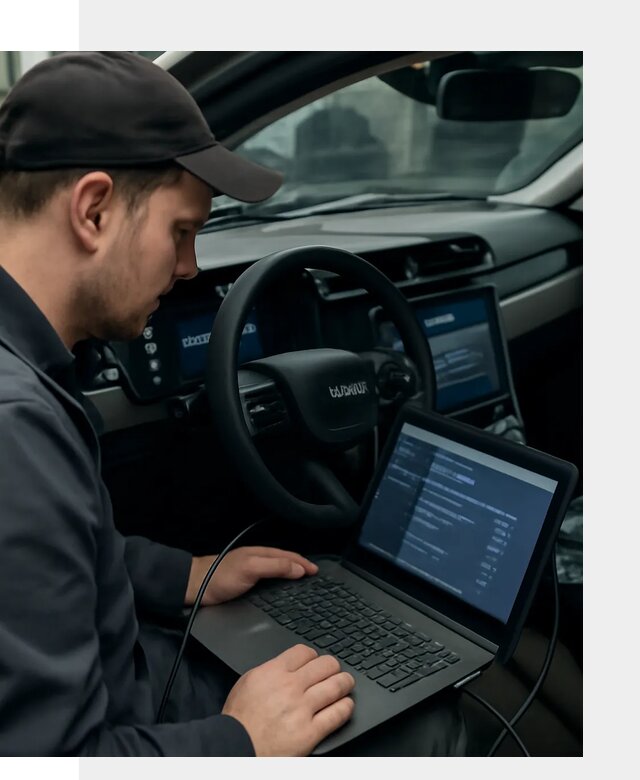 Профессиональная русификация автомобилей Lynk Co в Люберцах