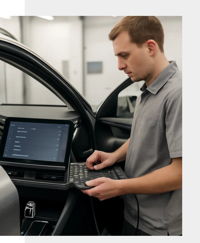 Русификация мультимедиа автомобилей Lynk Co в Люберцах