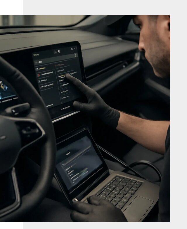 Русификация приборной панели Rising автомобиля в Люберцах