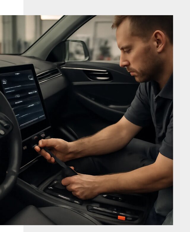 Восстановление автомобиля после русификации в Люберцах