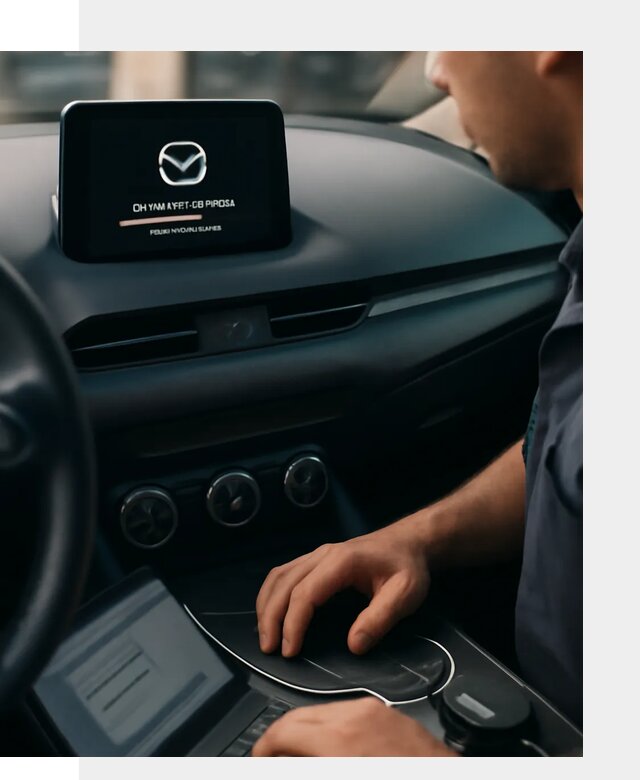 Установка приложений Mazda на мультимедийную систему в Люберцах
